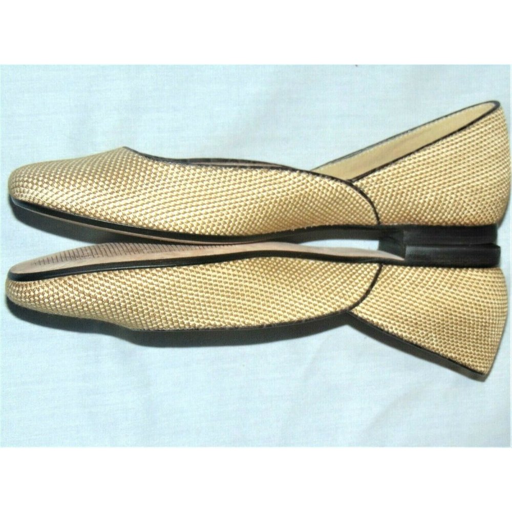 EUC TALBOTS CLASSIC FLATS FABRIC SMALL WEAVE 6.5M